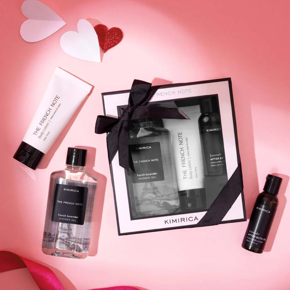 Kimirica The French Note Lavendor Bath Care Gift set