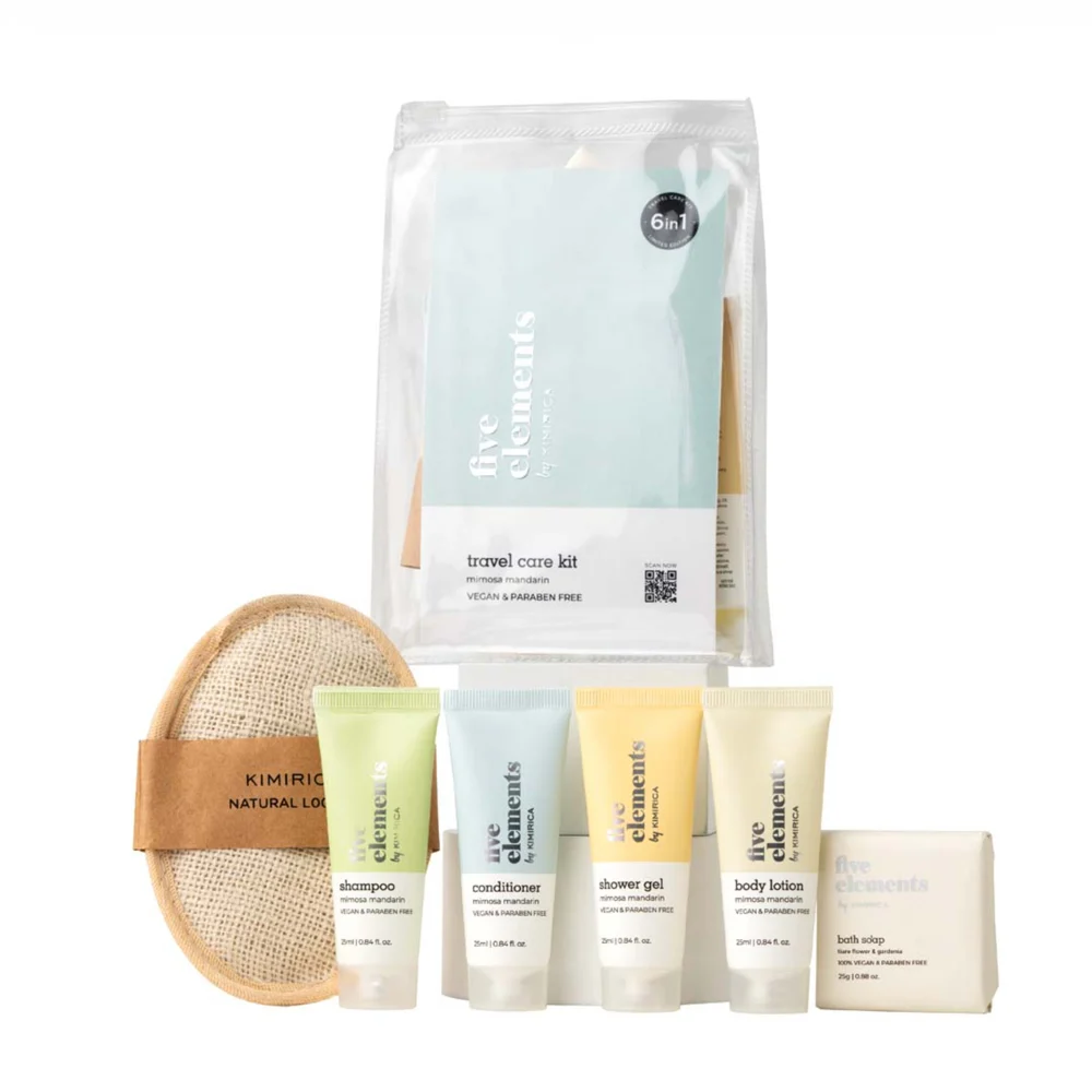 Kimirica Five Elements Green Tea And Tangerine Travel Kit