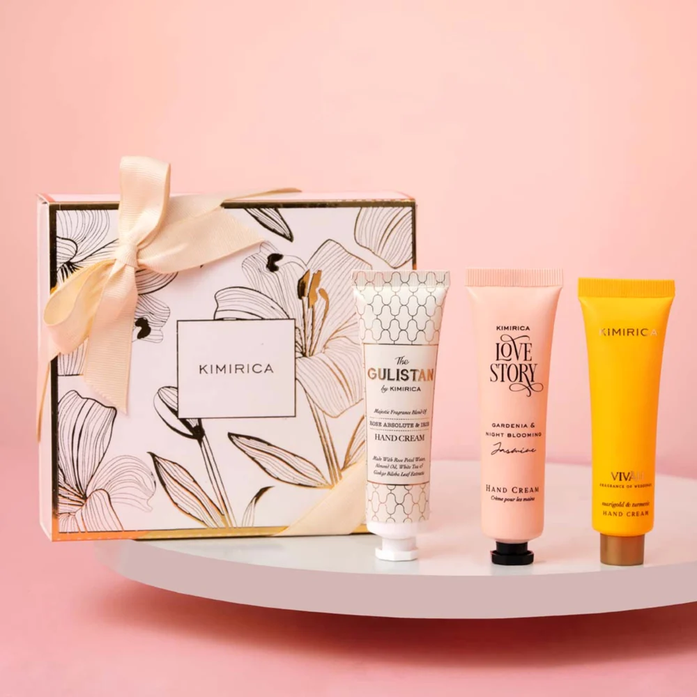 Kimirica Love Story Hand Cream Trio Gift Set