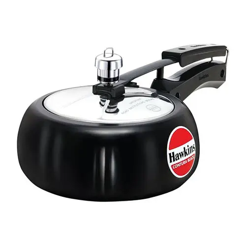 Hawkins Contura Hard Anodised Inner Lid Pressure Cooker (CB20) - 2 L