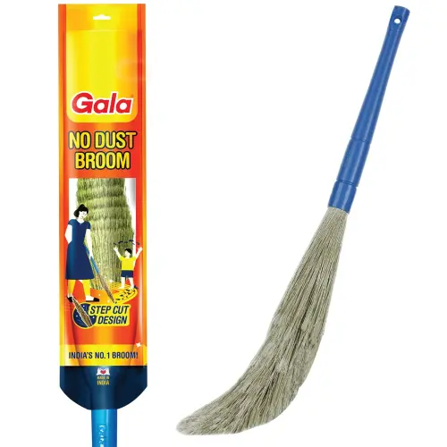 Gala No-Dust Plastic Broom