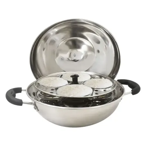 Stainless Steel Idli Maker with Lid