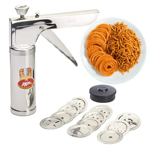 Anjali Kitchen Express Gripper (Chakli Maker) - 12 Jalis