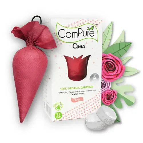 CamPure Camphor Cone Rose