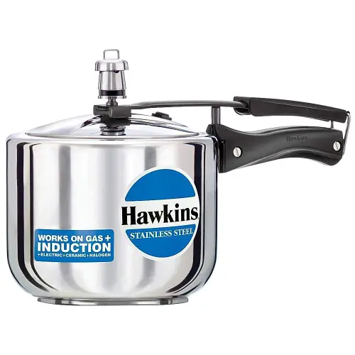 Hawkins Steel Induction Inner Lid Pressure Cooker (HSS3T) - 3 L
