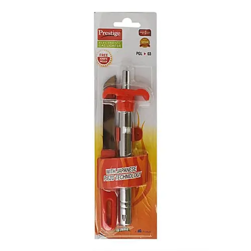 Prestige Gas Lighter With Knife