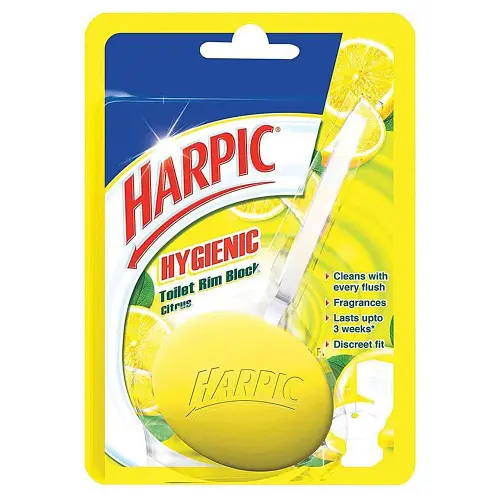 Harpic Hygienic Toilet Citrus Rim Block