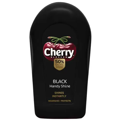 Cherry Blossom Black Handy Shoe Shine