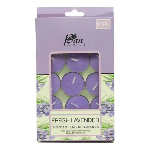 Pan Aromas  Scented Tealight Candle - Sandalwood