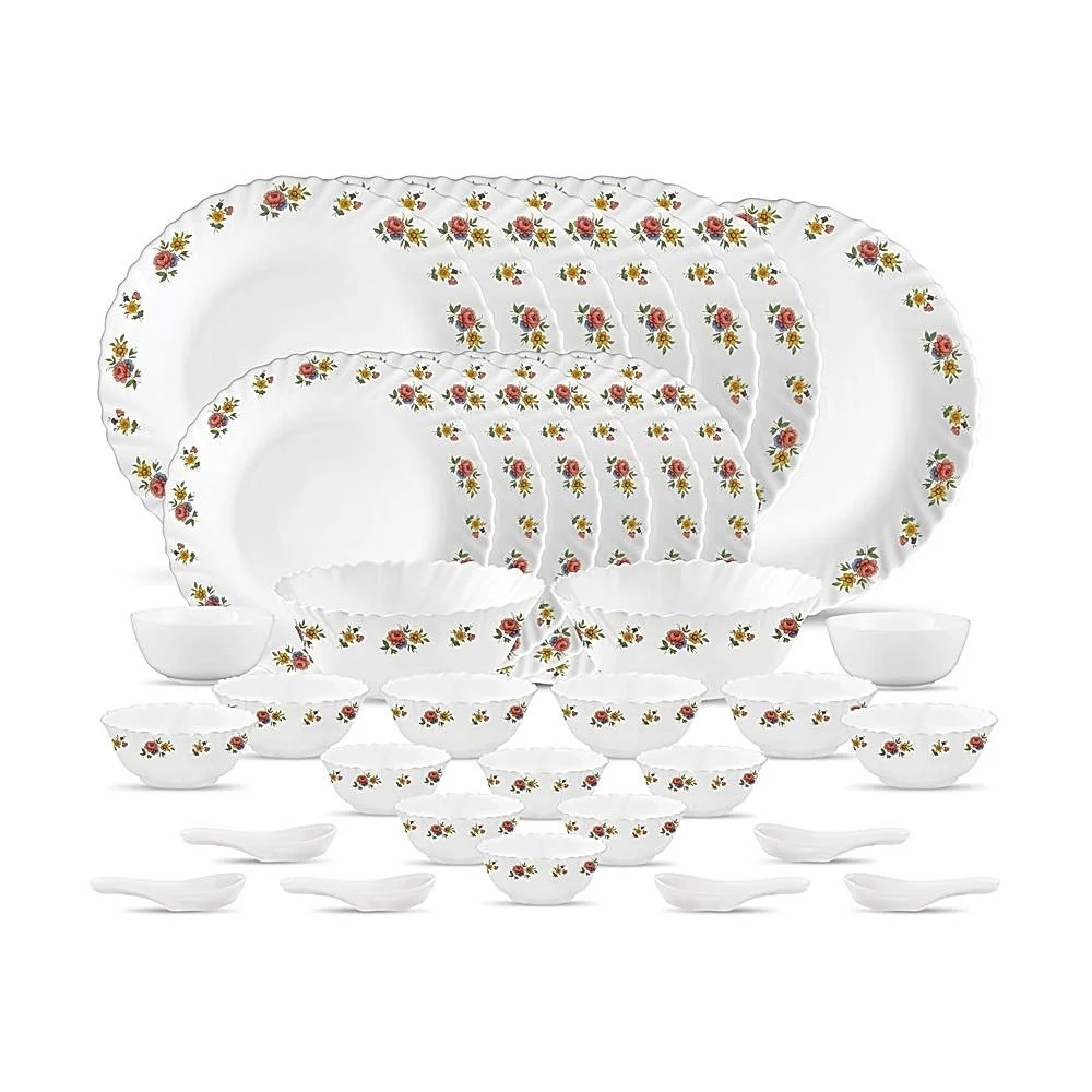 La Opala Novo Petite Roses Dinner Set