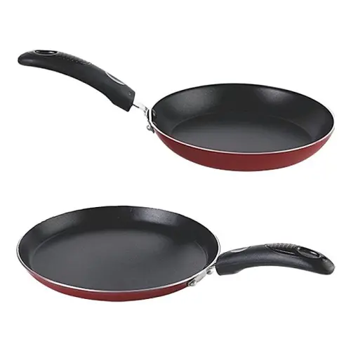 Crystal Plus Series Non-Stick Cookware Set (CNS 898) - Set Of 2