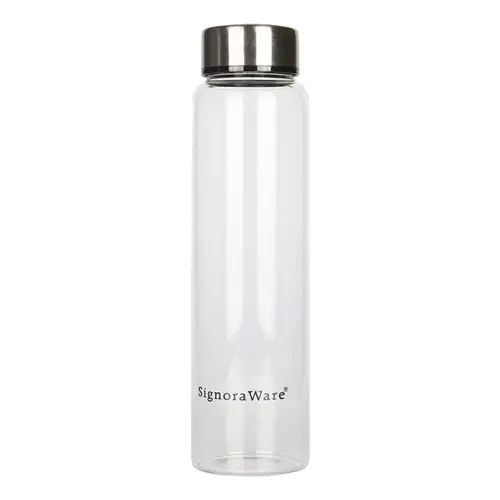 Signoraware Element Borosilicate Glass Bottle - Transparent