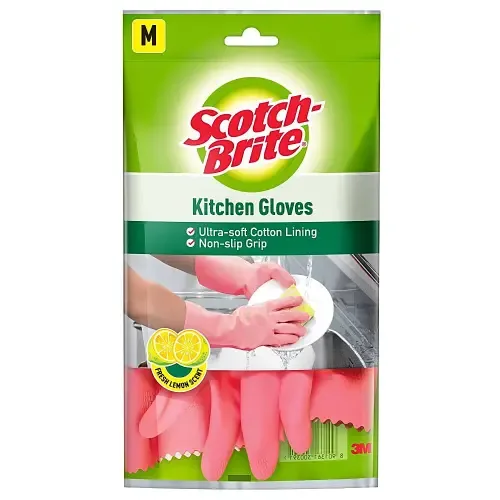 Scotch-Brite Kitchen Gloves (Size - M)