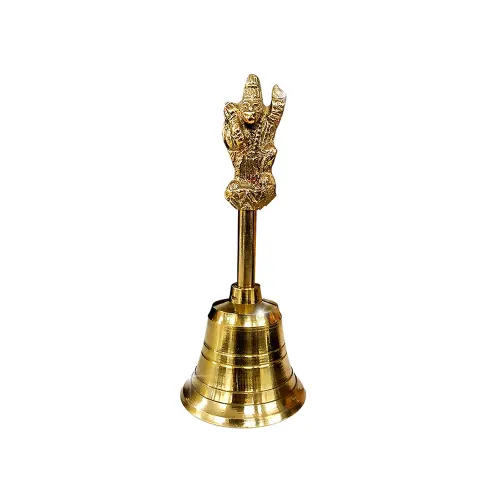 Shubhkart Nitya Brass Hanuman Ghanti - 120 gms