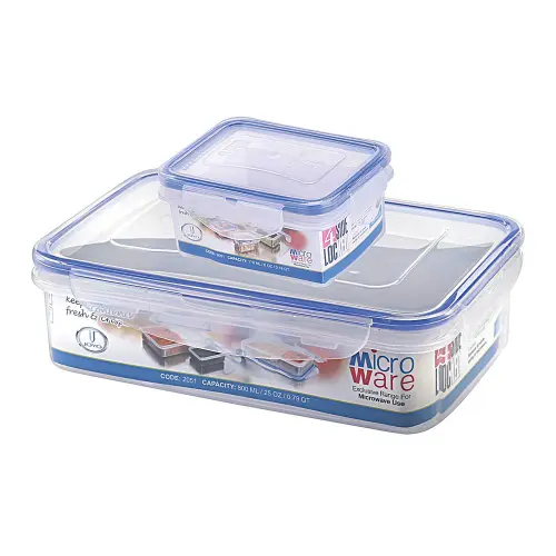 Joyo Plastic 4 Side Lock 2051 Lunch Box - 800 ml