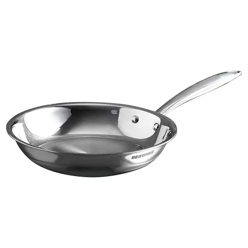 Bergner Argent Stainless Steel Triply Fry Pan