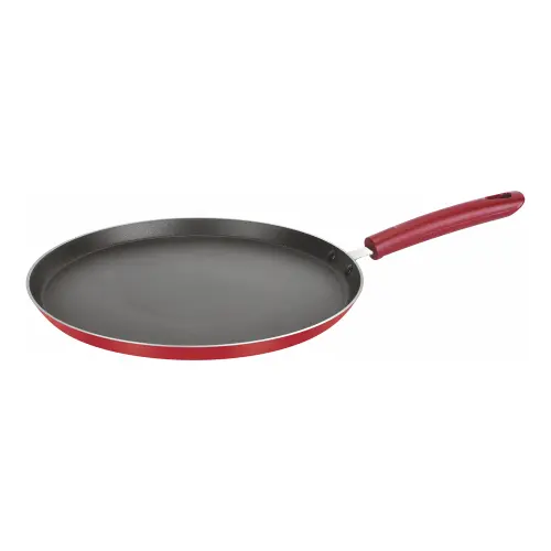 Bergner Non-Stick Soft Touch Handle Flat Tawa - 28 cm
