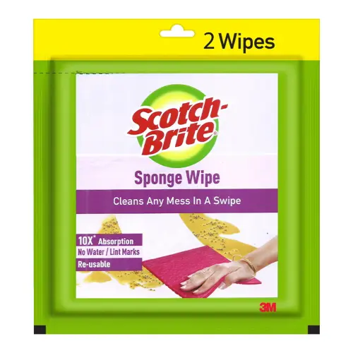 Scotch Brite Sponge Wipes - 17.5 cm x 15 cm
