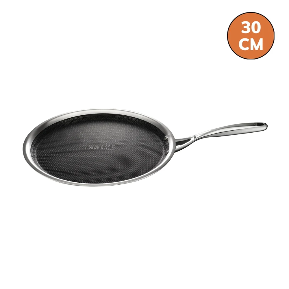 Stahl Artisan Hybrid Stainless Steel Triply Tawa