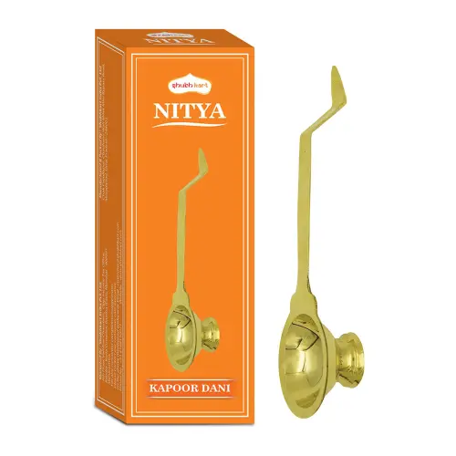 Shubhkart Nitya Brass Puja Jyot Kapooram Dhoop Aarti