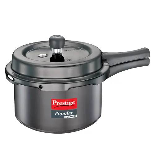 Prestige Popular Svachh Hard Anodised Outer Lid Pressure Cooker