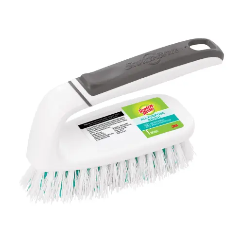 Scotch Brite Scrubber Brush - White & Turquoise