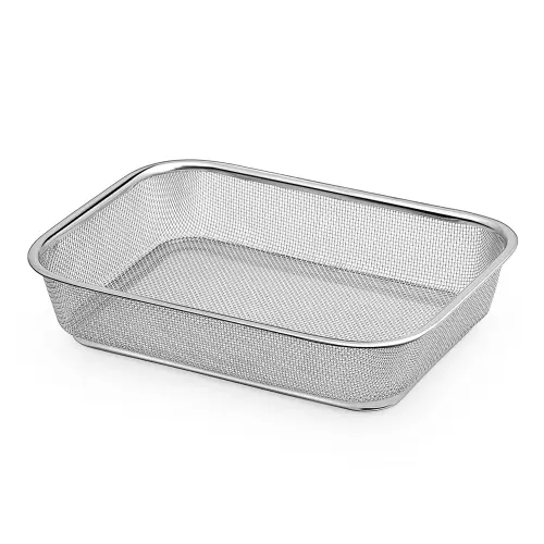 Elephant Stainless Steel Multi Utility Basket (25.5 x 34.5 cm)