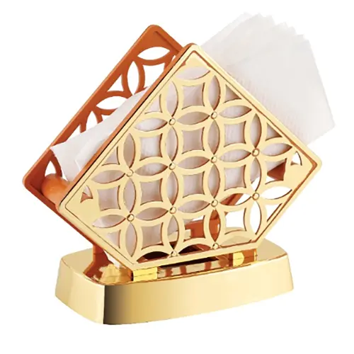 Happy Family Queen Tissue Paper Holder (Wood Colour)