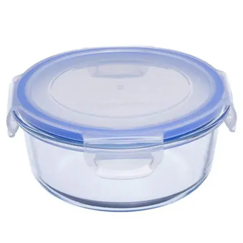 Sanjeev Kapoor Lock & Lock Glassware Round Container - 400 ml