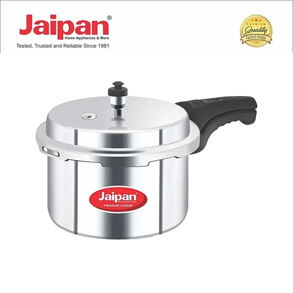 Jaipan Star Aluminum Outer Lid Pressure Cooker