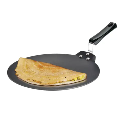 Hawkins NDT33 Aluminium Futura Non-Stick Dosa Tawa - Black