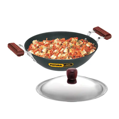 Hawkins IAD375S Aluminium Hard Anodised Futura Deep Fry Pan