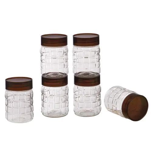 Steelo Solitaire Plastic Container - 6x200 ml
