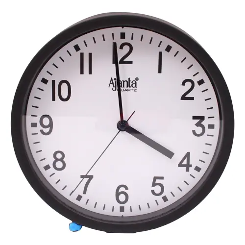 Ajanta Simple Analog Wall Clock 8767 - 22.3x22.3x3.8 cm