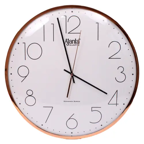 Ajanta Sweep Analog Wall Clock Silent Mechanism 4087 - 40x40x4 cm