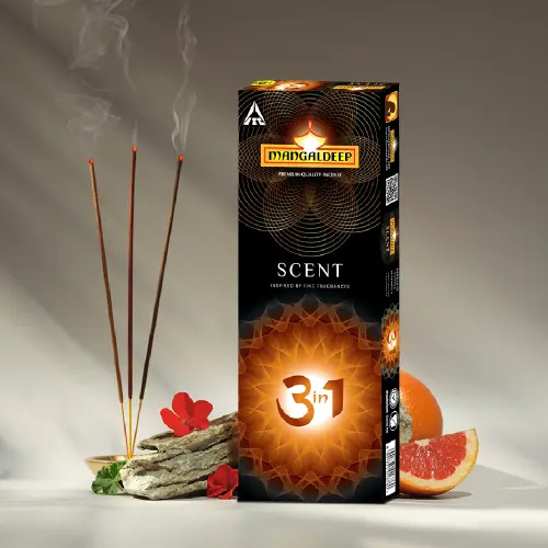 Mangaldeep 3In1 Scent Agarbatti