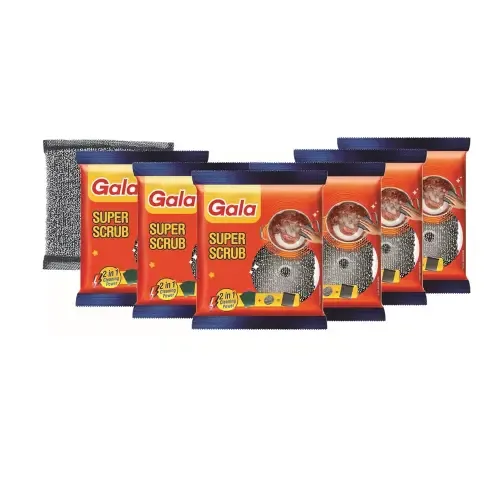 Gala Stainless Steel Super Utensil Scrubber Black