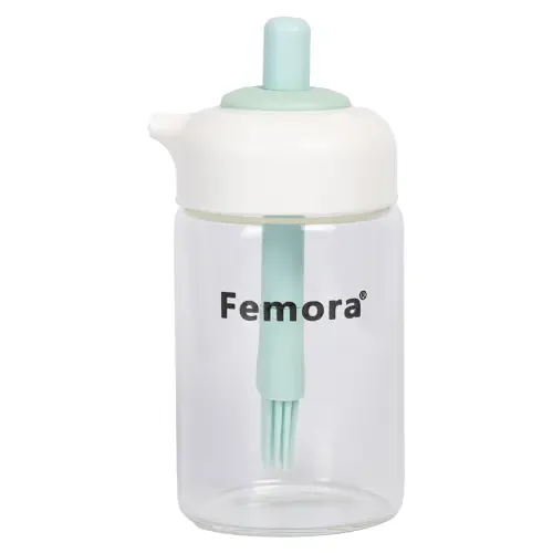 Femora Borosilicate Glass Oil Sprayer - Blue