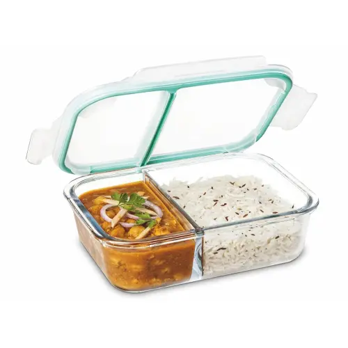 SignoraWare Slim Glass Small Lunch Box
