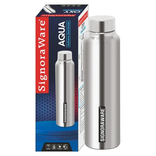 Signoraware Aqua Stainless Steel Water Bottle
