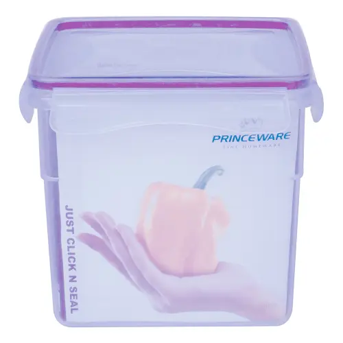 Princeware Click N Seal Square Plastic Container