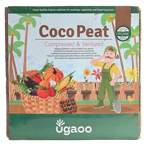 Ugaoo Organic CocoPeat Brick Plant