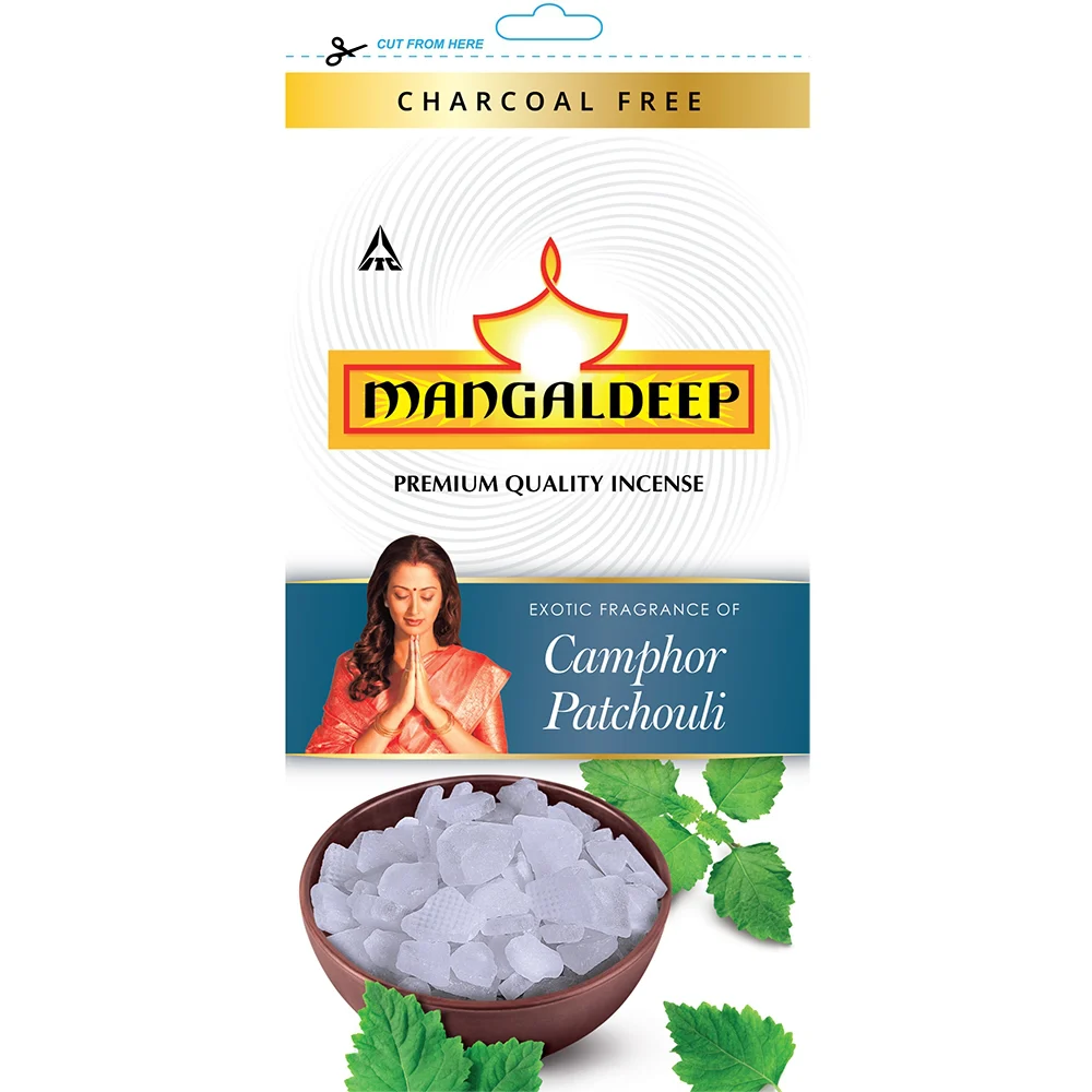 Mangaldeep Camphor Patchouli Agarbatti