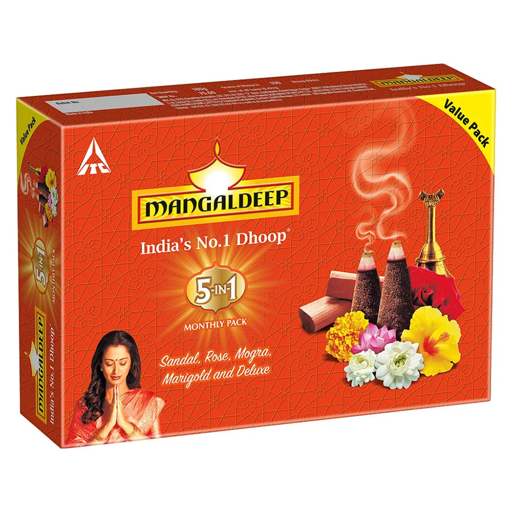Mangaldeep 5 In 1 Dhoop Stick