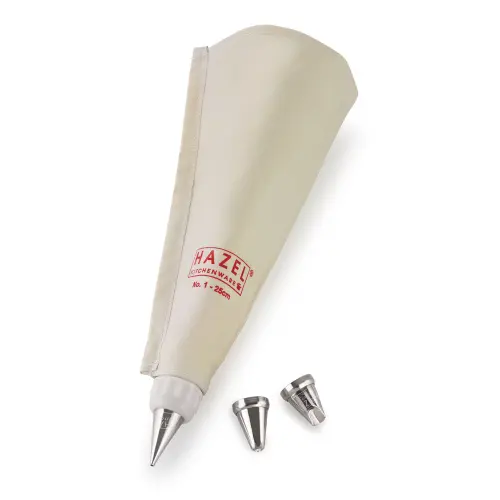 HAZEL Cake Decoration Reusable Piping Bags With 3 Nozzles