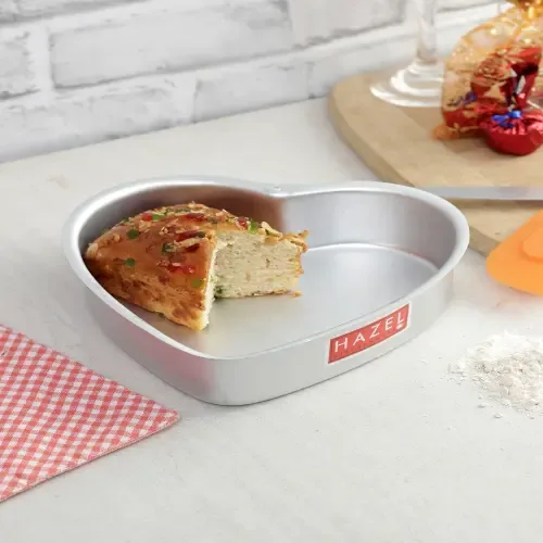 HAZEL Aluminium Heart Shape Cake Mould 7.5 Inch