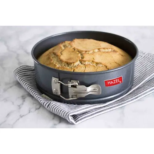 HAZEL Aluminium Non-Stick Round Shape Cake Mould With Removable Base