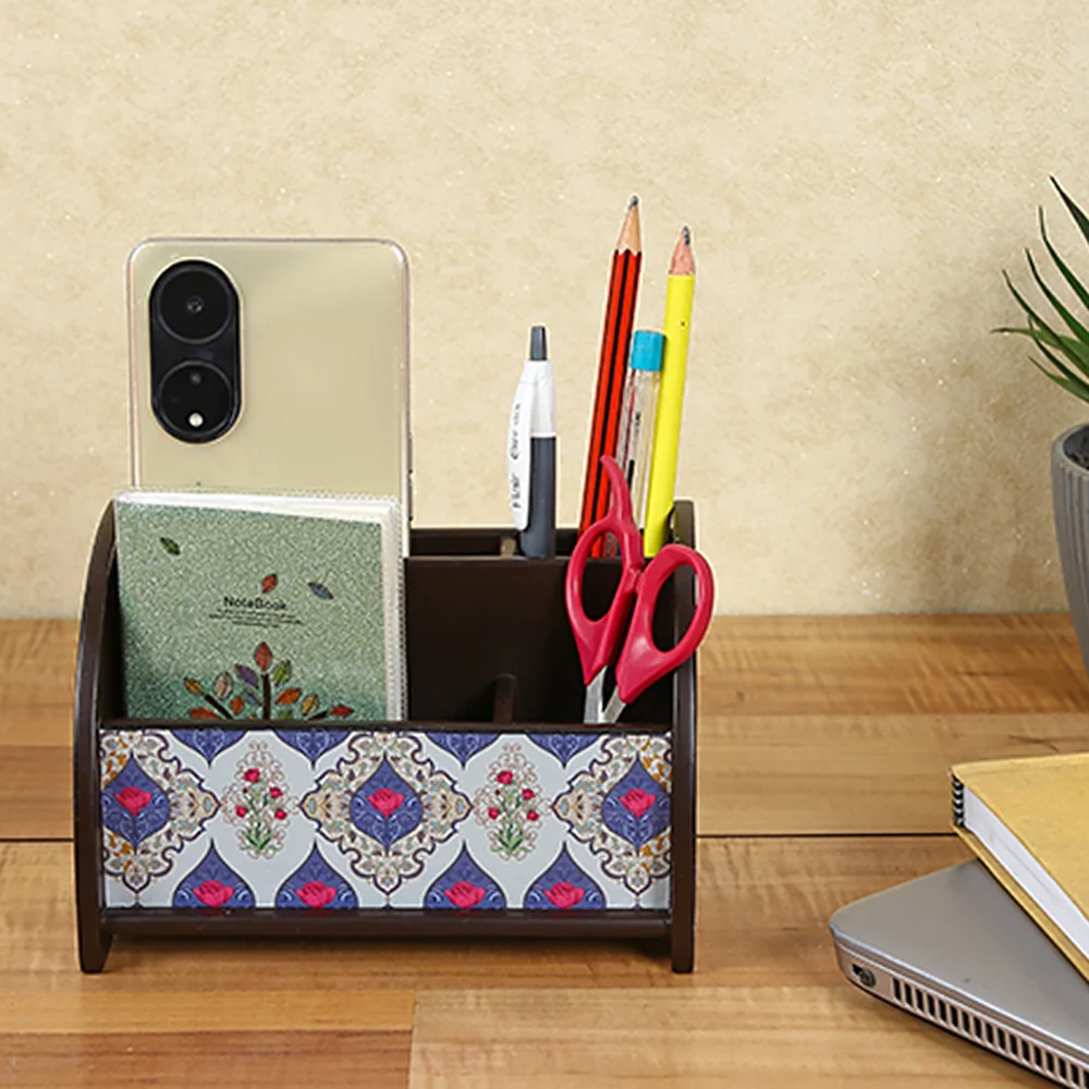 Clasicraft Wooden Multipurpose Stand Printed Duco Brown (PS-2)