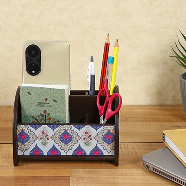 Clasicraft Wooden Multipurpose Stand Printed Duco Brown (PS-2)