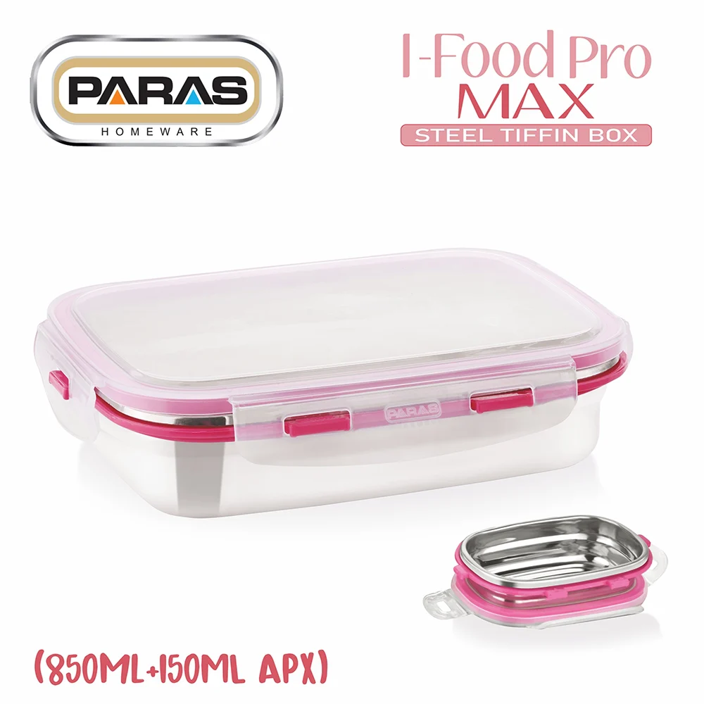 Paras I Food Pro Max Lunch Box (Pink)